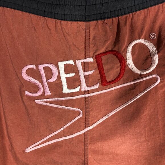 Speedo Board Shorts Lined Drawstring Pockets 42 **Sz Tag Missing See Meas** - Picture 4 of 12